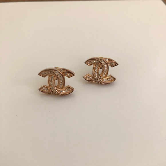 Chanel gold earrings (copy)